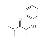 2-anilino-N,N-dimethylpropanamide结构式