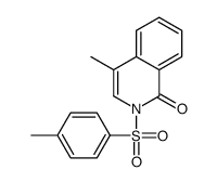 4-methyl-2-(4-methylphenyl)sulfonylisoquinolin-1-one Structure