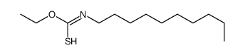 O-ethyl N-decylcarbamothioate结构式