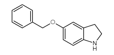 5-苄氧基吲哚啉结构式