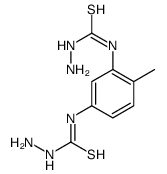 1-amino-3-[3-(aminocarbamothioylamino)-4-methylphenyl]thiourea结构式