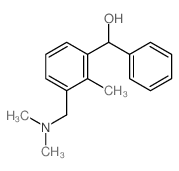 Benzenemethanol,3-[(dimethylamino)methyl]-2-methyl-a-phenyl-结构式
