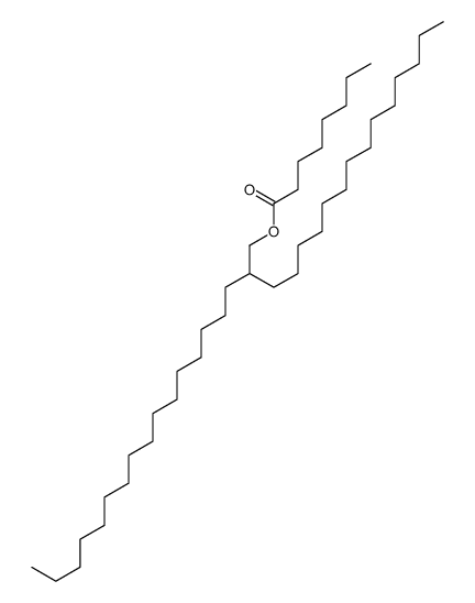 2-tetradecyloctadecyl octanoate Structure