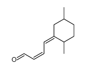 4-(2,5-dimethylcyclohexylidene)-2-butenal结构式