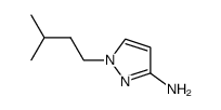 1-iso-pentyl-1H-pyrazol-3-ylamine结构式