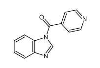 N-isonicotinoylbenzimidazole Structure