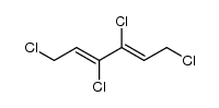 1,3,4,6-tetrachloro-hexa-2,4-diene结构式