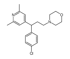 4-[3-(4-chlorophenyl)-3-(2,6-dimethylpyridin-4-yl)propyl]morpholine picture