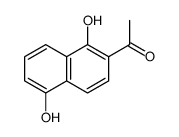 1-(1,5-dihydroxynaphthalen-2-yl)ethanone结构式