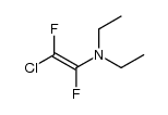 Diethyl-(2-chlor-1,2-difluor-vinyl)-amin结构式