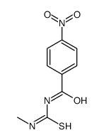 N-(methylcarbamothioyl)-4-nitrobenzamide Structure