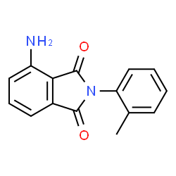 4-AMINO-2-O-TOLYL-ISOINDOLE-1,3-DIONE structure