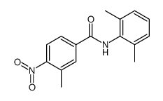 N-(2,6-dimethylphenyl)-3-methyl-4-nitrobenzamide Structure
