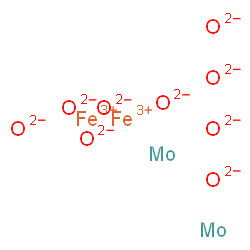 Iron molybdenum oxide Structure