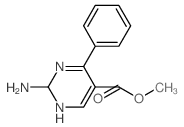 Methyl 2-amino-4-phenylpyrimidine-5-carboxylate structure