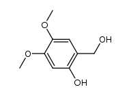 2-Hydroxy-4,5-dimethoxybenzyl alcohol Structure