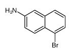 2-Naphthalenamine,5-bromo-(9CI) Structure