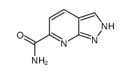 1H-Pyrazolo[3,4-b]pyridine-6-carboxamide(9CI)结构式