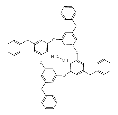 c-benzylcalix(4)resorcinarene ch3oh Structure