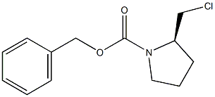 (R)-1-Cbz-2-chloromethyl-pyrrolidine结构式