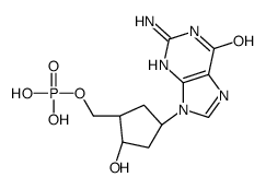 carbocyclic 2'-deoxyguanosine 5'-triphosphate结构式