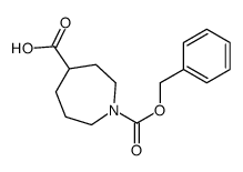 1-[(benzyloxy)carbonyl]azepane-4-carboxylic acid Structure