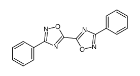 3-phenyl-5-(3-phenyl-1,2,4-oxadiazol-5-yl)-1,2,4-oxadiazole Structure