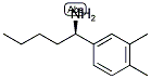 (1R)-1-(3,4-DIMETHYLPHENYL)PENTYLAMINE结构式