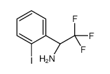 (1S)-2,2,2-trifluoro-1-(2-iodophenyl)ethanamine结构式