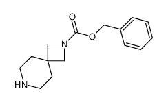 Benzyl 2,7-diazaspiro[3.5]nonane-2-carboxylate structure