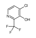 4-chloro-2-(trifluoromethyl)pyridin-3-ol Structure