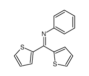 N-(di(2-thienyl)methylene)aniline结构式