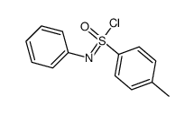 N-phenyl-S-(4-methylphenyl)sulfoximidoyl chloride Structure