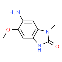 2H-Benzimidazol-2-one,6-amino-1,3-dihydro-5-methoxy-1-methyl-(9CI) Structure