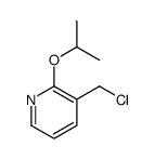 3-(chloromethyl)-2-isopropoxypyridine Structure