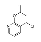 3-(chloromethyl)-2-isopropoxypyridine structure