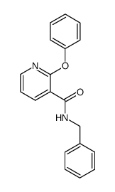 N-Benzyl-2-Phenoxy nicotinamide结构式