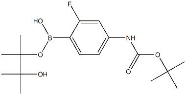 4-(Boc-amino)-2-fluorobenzeneboronic acid pinacol ester picture