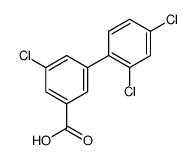 3-chloro-5-(2,4-dichlorophenyl)benzoic acid结构式