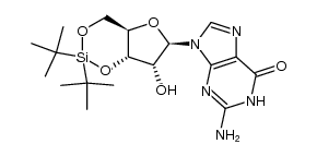 3',5'-O-DTBS-guanosine结构式