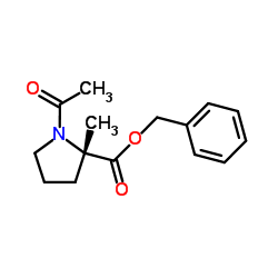 benzyl (2S)-1-acetyl-2-Methylpyrrolidine-2-carboxylate picture