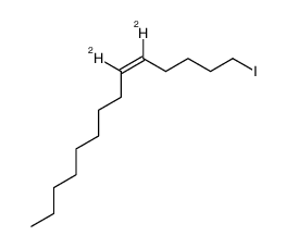 (Z)-1-iodotetradec-5-ene-5,6-d2 Structure