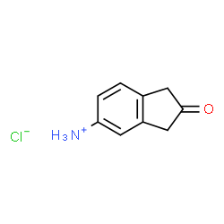 5-amino-1H-inden-2(3H)-one hydrochloride Structure