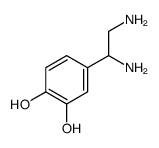 1-(3,4-dihydroxyphenyl)-1,2-diaminoethane Structure