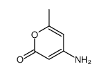 4-氨基-6-甲基-2H-吡喃-2-酮结构式