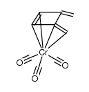 tricarbonyl-η6-(3,4-dimethylenecyclobutene)chromium(0) Structure