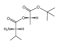 H-Val-Lac-OtBu Structure