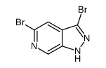3,5-二溴吡唑[3,4-c]吡啶结构式