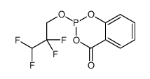 2-(2,2,3,3-tetrafluoropropoxy)-1,3,2-benzodioxaphosphinin-4-one Structure
