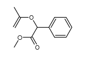 methyl 2-phenyl-2-(prop-1-en-2-yloxy)acetate Structure